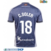 Maglie da calcio Real Sociedad Carlos Soler #18 Seconda Maglia 2025-26 Manica Corta